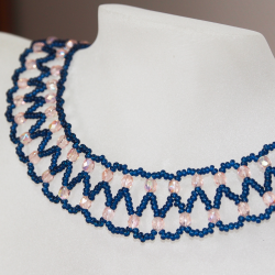 Necklace - Dentelle Anthea - Necklace - Laiton bronze